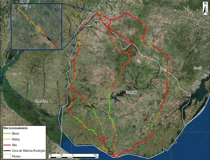 Estudo estratégico de alternativas locacionais de gasoduto no Uruguai